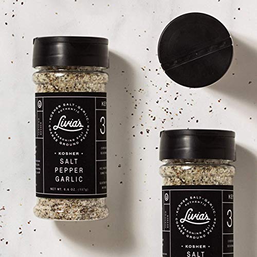 Livias Seasoning - A Perfect Blend of Kosher Salt, Black Pepper... Livias Seasoning - A Perfect Blend of Kosher Salt, Black Pepper...