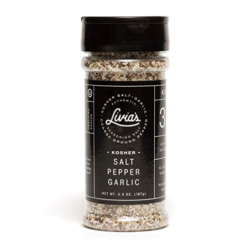 Livias Seasoning - A Perfect Blend of Kosher Salt, Black Pepper... Livias Seasoning - A Perfect Blend of Kosher Salt, Black Pepper...