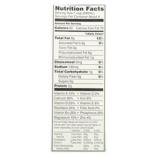 Living Harvest Unsweetened Original Hempmilk, 32 Ounce - 12 Per