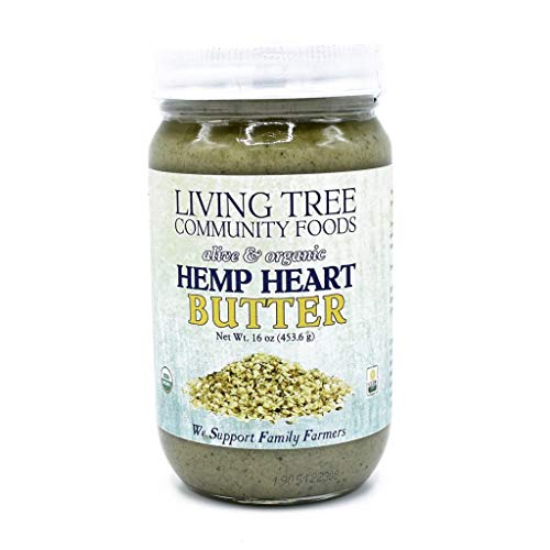 Living Tree Organic Raw Hemp Heart Butter - 16 Ounce