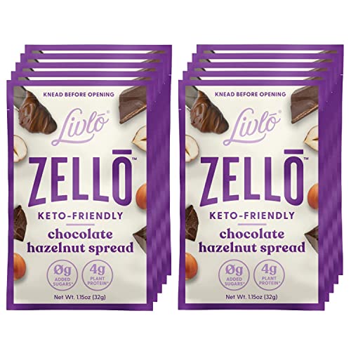 Livlo Keto Chocolate Hazelnut Spread - Keto Dessert with 2g Net ...