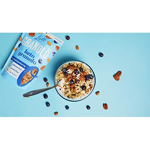 Livlo Keto Nut Granola - Low Carb Cereal With Only 2G Net Carb -