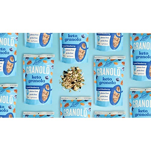 Livlo Keto Nut Granola - Low Carb Cereal With Only 2G Net Carb -