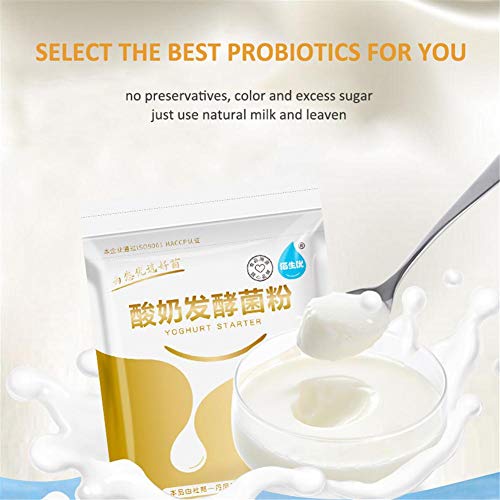 Lldwork 1Pack Probiotic Yogurt Starter Homemade Yogurt Yeast Saf