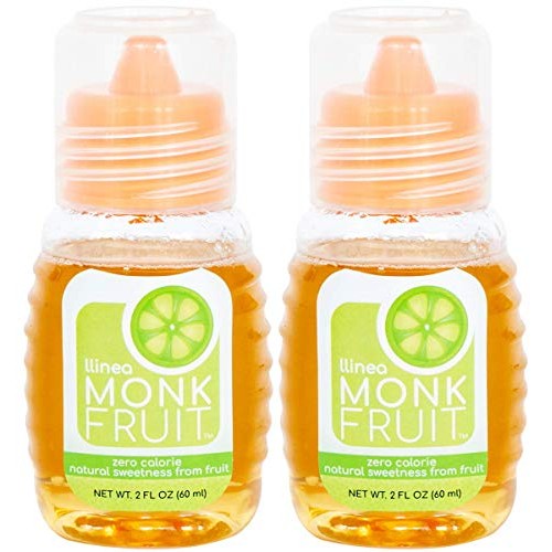 Llinea Monk Fruit - 2-Pack - Approx. 200 Servings Per Bottle - 6