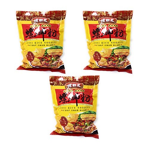 Lo King Food Luosi Rice Noodles 3 Pack, Total Of 840G