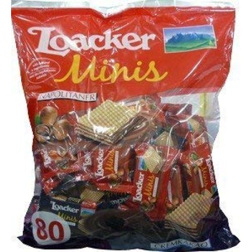 Loaker Minis Assorted Roker Minizu Assorted 800G 40 Pieces Neap