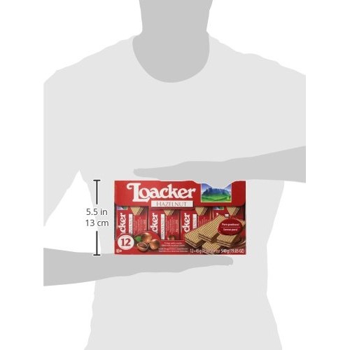 Loacker Hazelnut Classic Wafers 12/1.59Oz