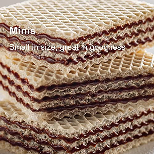 Loacker Minis Wafer Mix - Premium Assorted Cream Filled Mini Waf...