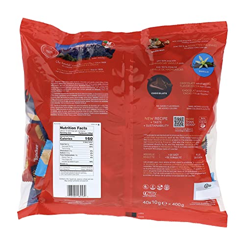 Loacker Minis Wafer Mix - Premium Assorted Cream Filled Mini Waf...