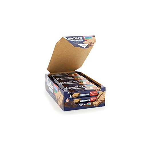 Loacker Premium Chocolate Wafers, 45G/1.59Oz, Pack Of 12