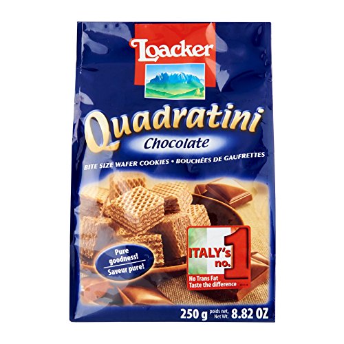 Loacker Quadratini Wafer Cookies Variety Pack Pack Of 4 By K