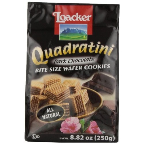 Loacker Quadratini Wafer Cookies Variety Pack Pack Of 4 By K