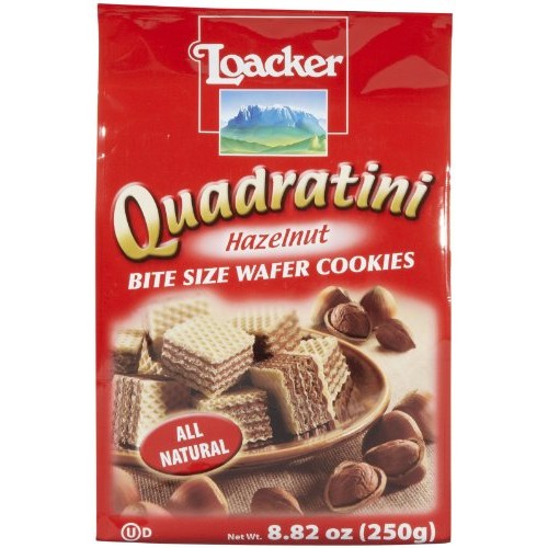 Loacker Quadratini Wafer Cookies Variety Pack Pack Of 4 By K