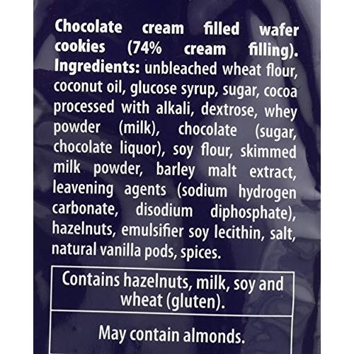 Loacker Wafer Quadratini Chocolate Cream, 8.82 Oz