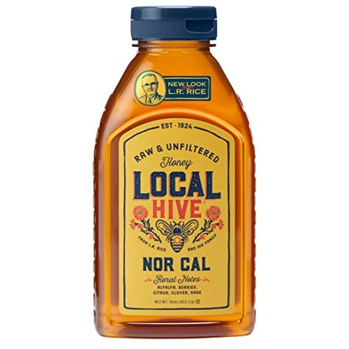 Local Hive Northern California Raw &Amp; Unfiltered Honey, 16Oz