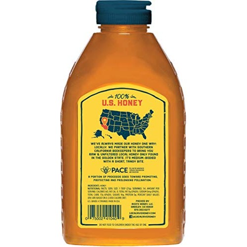 Local Hive, Raw Honey, Pure And Unfiltered, Local Southern Calif