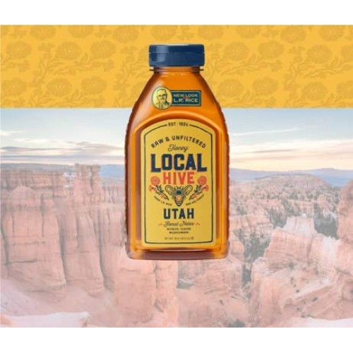 Local Hive, Raw Honey, Pure And Unfiltered, Local Utah Beekeeper