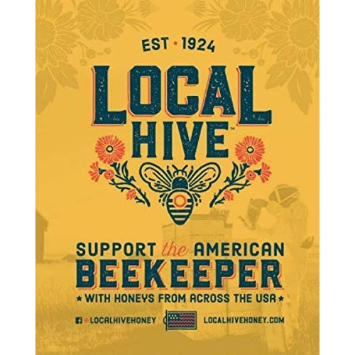 Local Hive, Raw Honey, Pure And Unfiltered, Local Utah Beekeeper