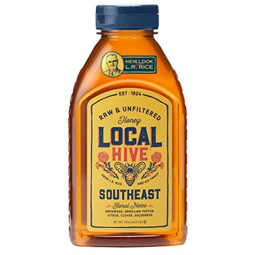 Local Hive Southeast Raw &Amp; Unfiltered Honey, 16Oz