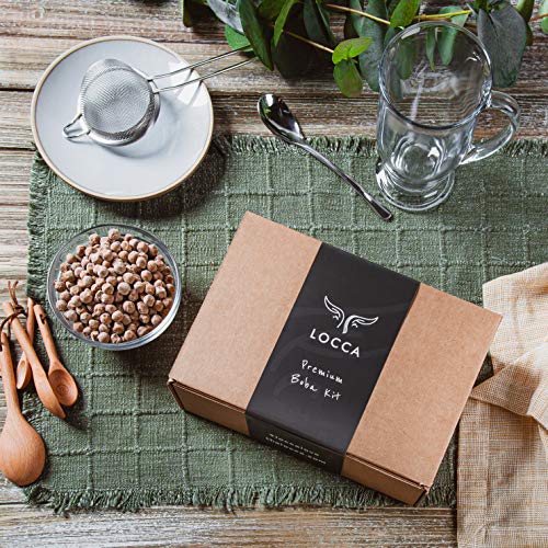 Premium Diy Boba Tea Kit The Classic With Premium Jasmine, Pre