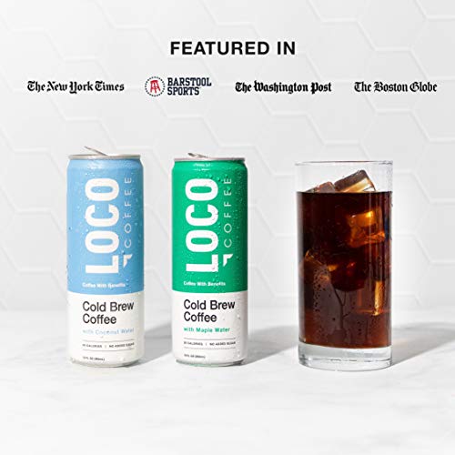 Loco Coffee, Variety Pack | 12 Ounce Can, Pack Of 12 | Gluten An