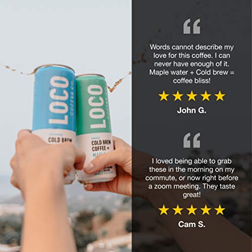 Loco Coffee, Variety Pack | 12 Ounce Can, Pack Of 12 | Gluten An