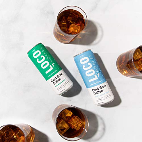 Loco Coffee, Variety Pack | 12 Ounce Can, Pack Of 12 | Gluten An