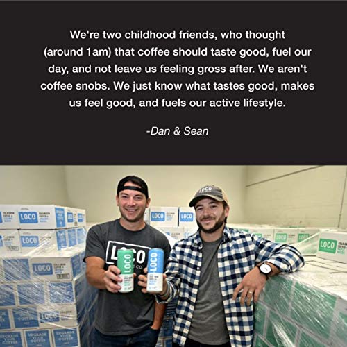 Loco Coffee, Variety Pack | 12 Ounce Can, Pack Of 12 | Gluten An