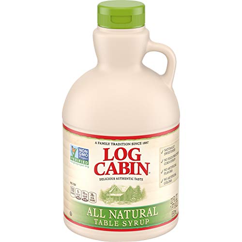 Log Cabin All Natural Table Syrup For Pancakes And Waffles, Non-