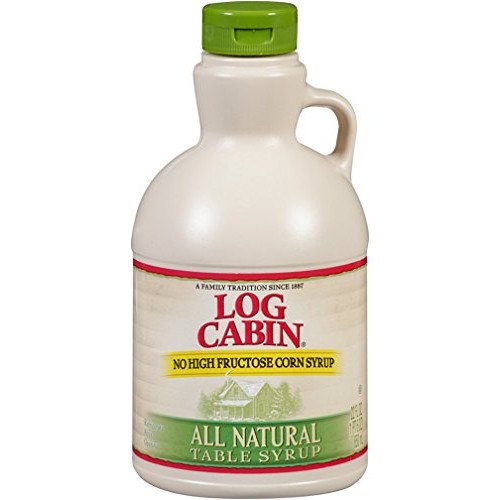 Log Cabin All Natural Table Syrup For Pancakes And Waffles, Non-