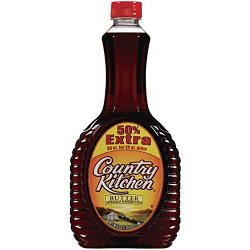 Country Kitchen Syrup, Butter, 36 Ounce