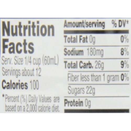 Log Cabin Lite Syrup, 24-Ounce Pack Of 4