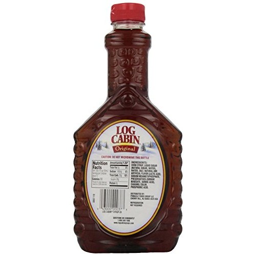 Log Cabin Original Syrup, 24 Ounce 2 Pack