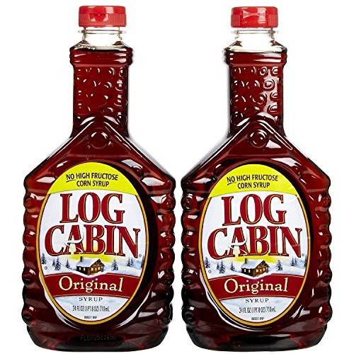 Log Cabin Original Syrup, 24 Ounce 2 Pack