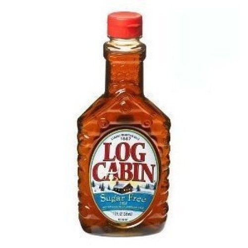 Log Cabin Sugar Free Syrup, 24 Oz Pack Of 6
