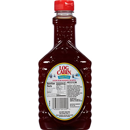 Log Cabin Sugar Free Syrup For Pancakes And Waffles, 12 Oz.
