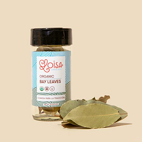 Loisa Organic Bay Leaves - Usda Organic, Non-Gmo, No-Msg, No Pre