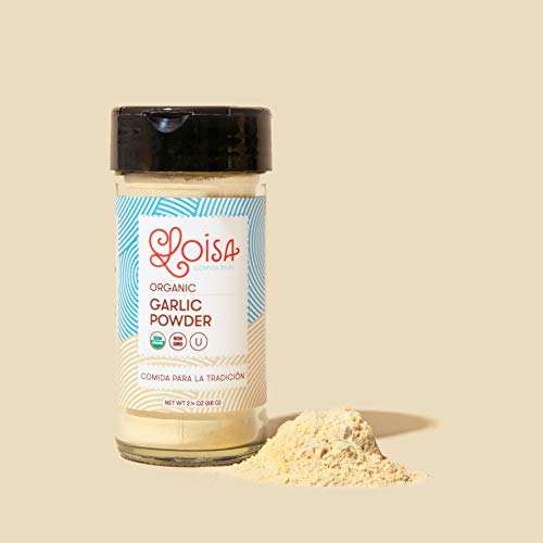 Loisa Organic Garlic Powder - Usda Organic, Non-Gmo, No-Msg, No