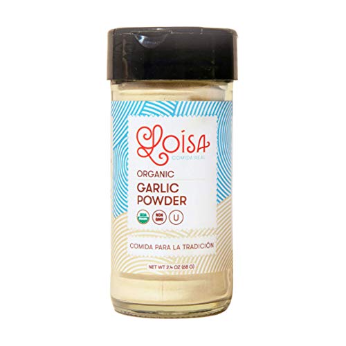 Loisa Organic Garlic Powder - Usda Organic, Non-Gmo, No-Msg, No