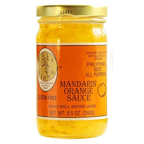 Lola Cions Mandarin Orange Sauce 8.5 Oz. All Natural, Gluten-