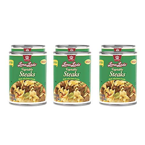Loma Linda - Plant-Based Meats (Vegetable Steaks (15 oz.), 6 Pack)