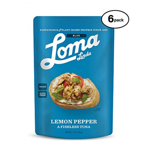 Loma Linda Blue - Plant-Based Meal Solution - Lemon Pepper Fishl...