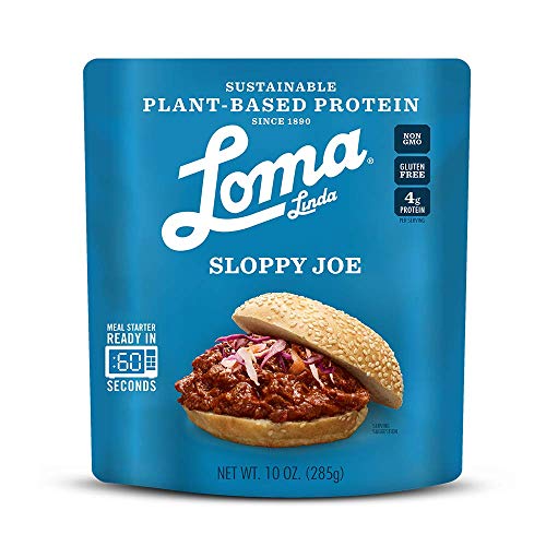 Loma Linda Blue - Plant-Based Meal Solution - Sloppy Joe 10 Oz.