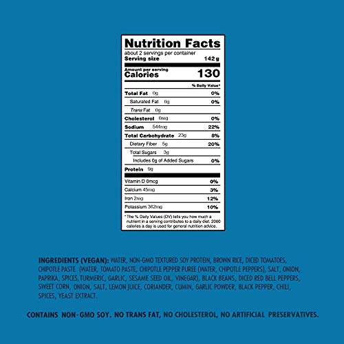 Loma Linda - Plant-Based Complete Meal Solution - Chipotle Bowl