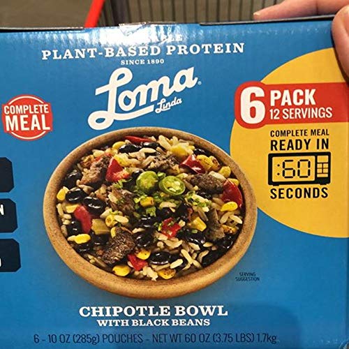 Loma Linda - Plant-Based Complete Meal Solution - Chipotle Bowl
