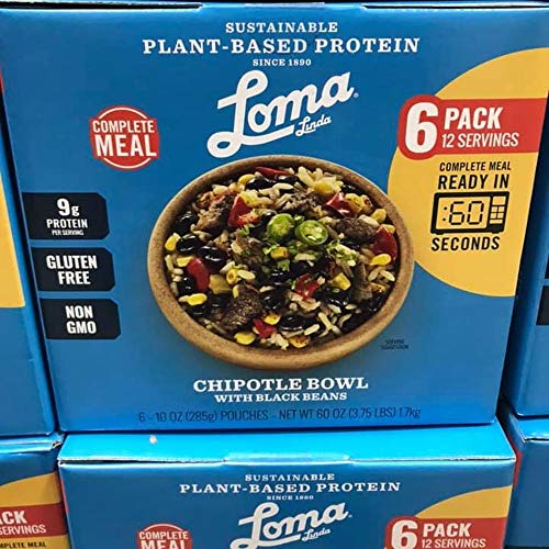 Loma Linda - Plant-Based Complete Meal Solution - Chipotle Bowl