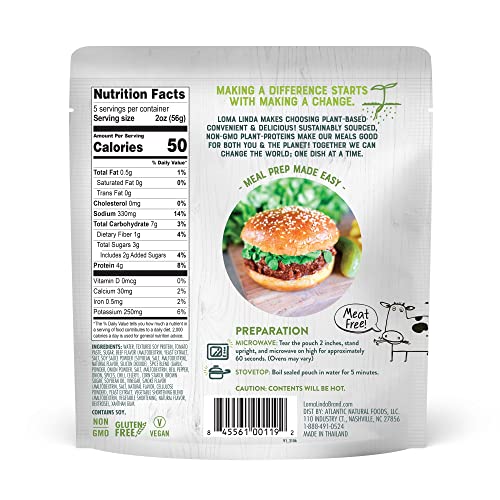 Loma Linda - Plant-Based Complete Meal Solution Packets Sloppy
