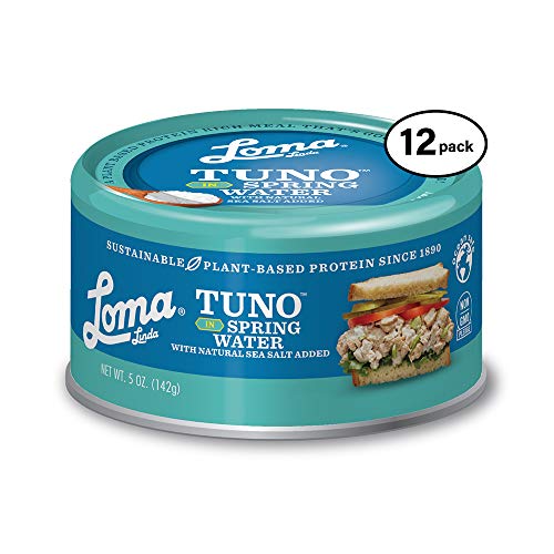 Loma Linda Tuno - Plant-Based - Spring Water 5 Oz. Pack Of 12