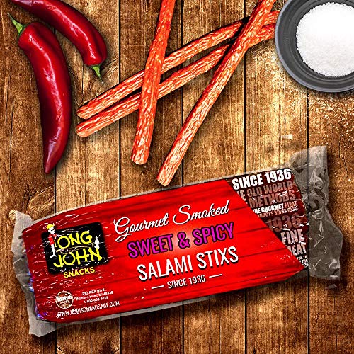 Long John Snacks Salami Stixs Garlic &Amp; Pepper - 2 1 Lbs. Pac